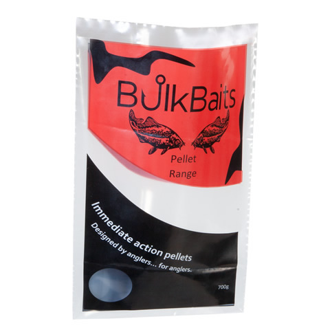 Black, red and white printed boilie bag Black, red and white printed boilie bag